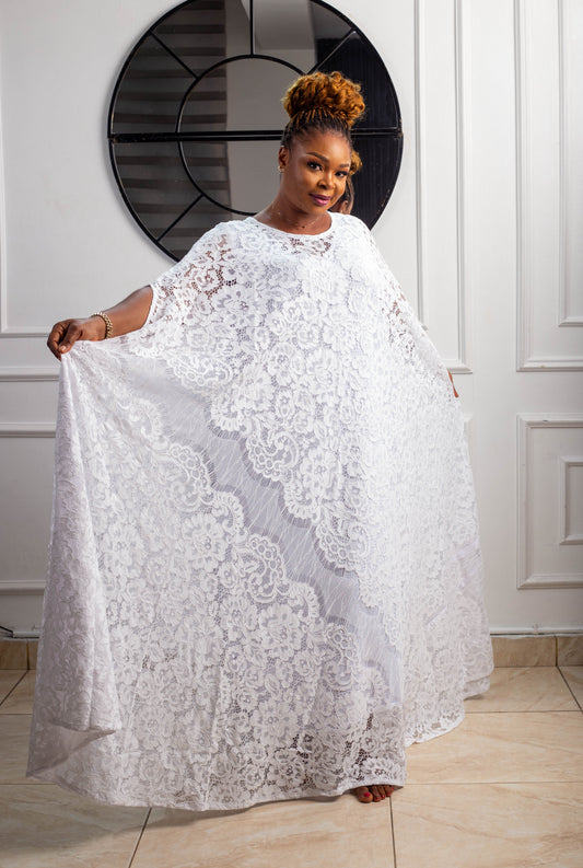 LONG GOWN SAMPLE LACE