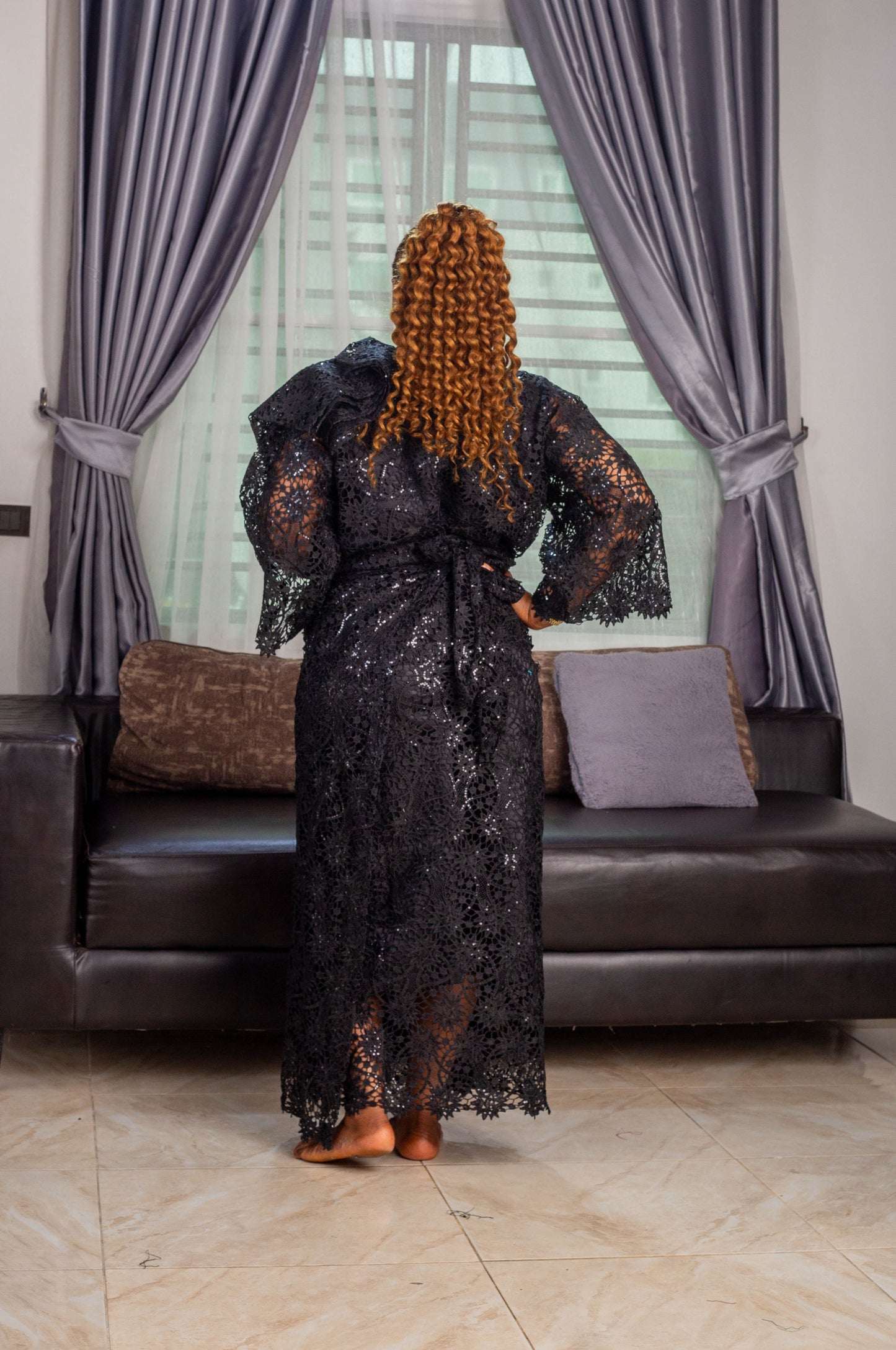 IRO AND BUBA LACE ROUND NECK