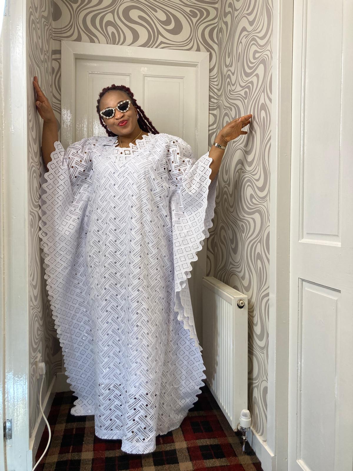 White Long Cord Lace