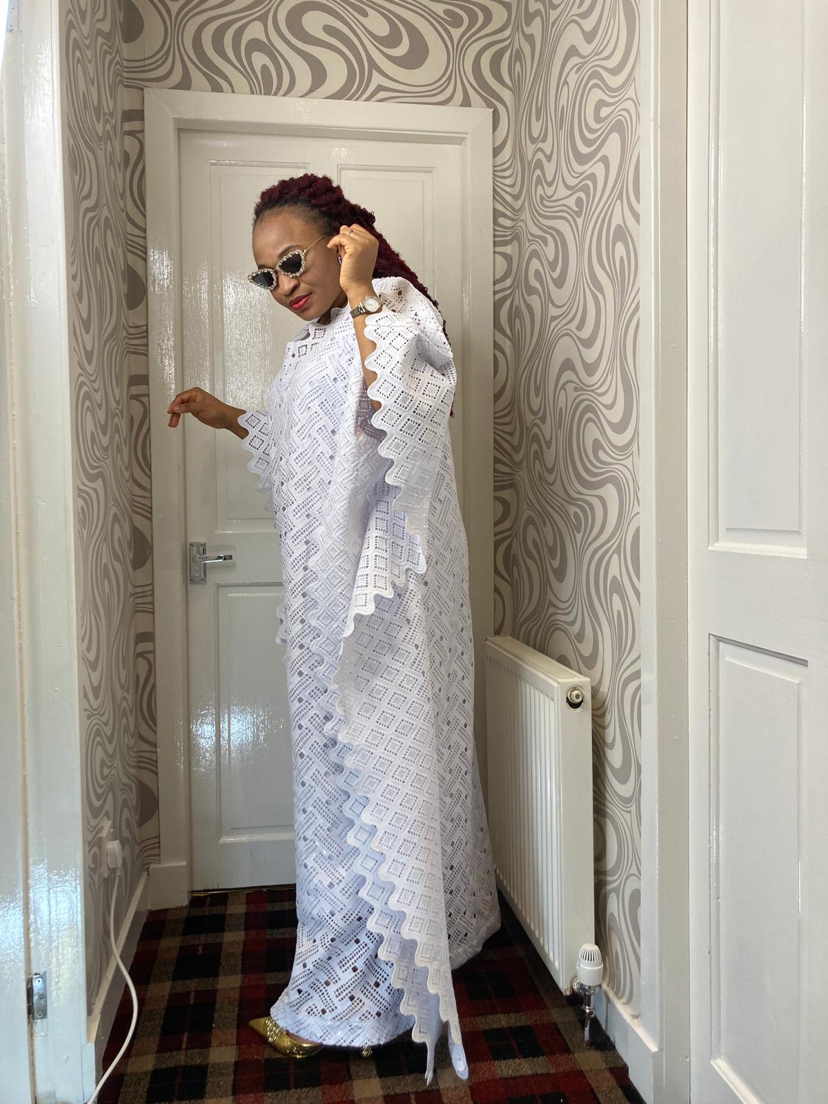 White Long Cord Lace