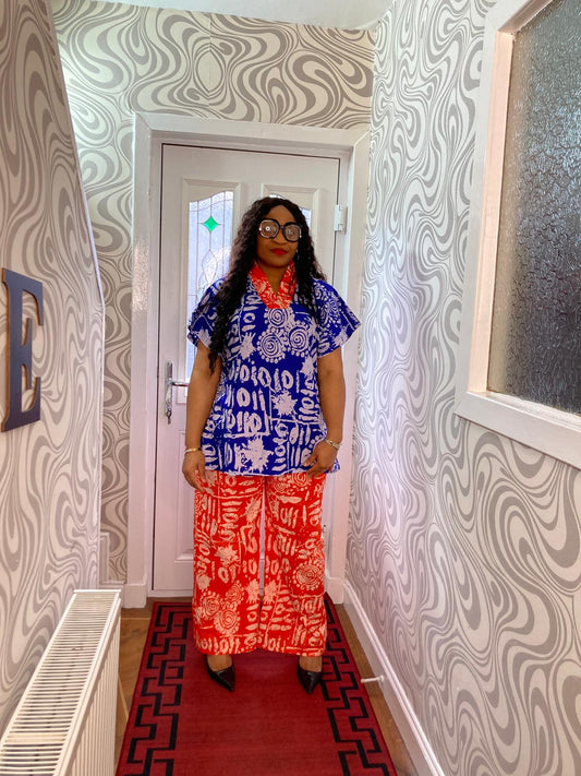Ankara Two Piece Set