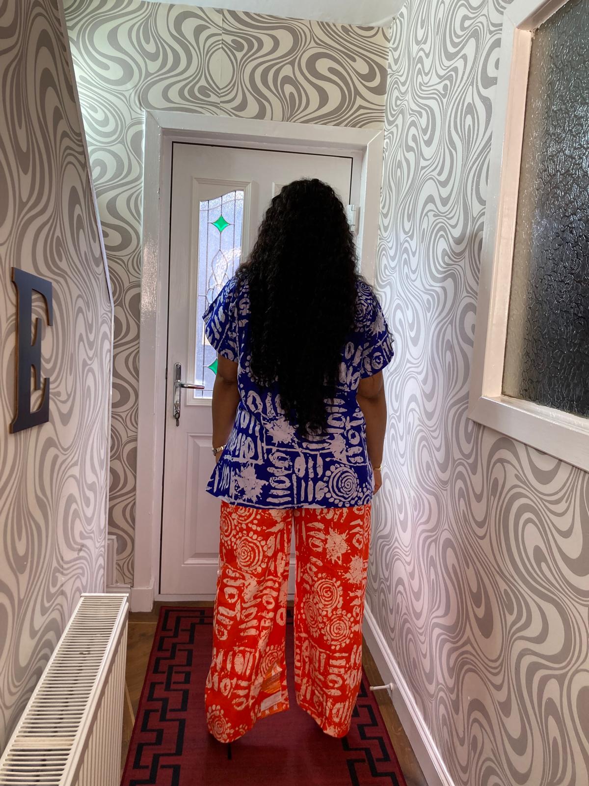 Ankara Two Piece Set