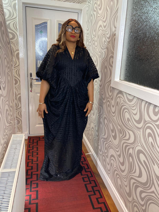 Cow Gown Sample Lace