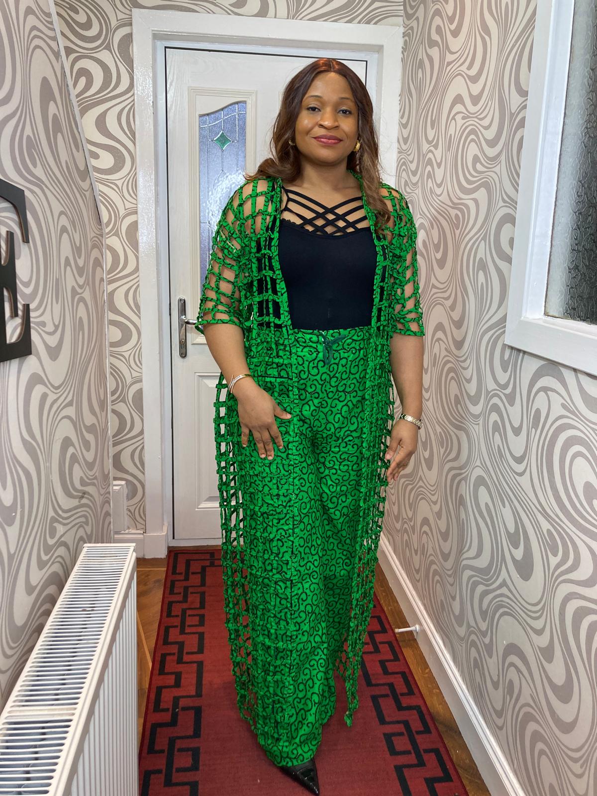 Ankara Basket jacket