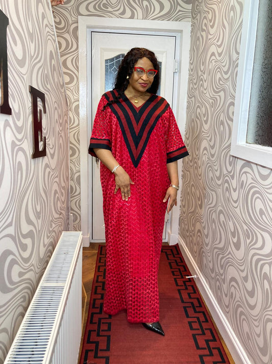 LONG GOWN SAMPLE LACE ASO OKE