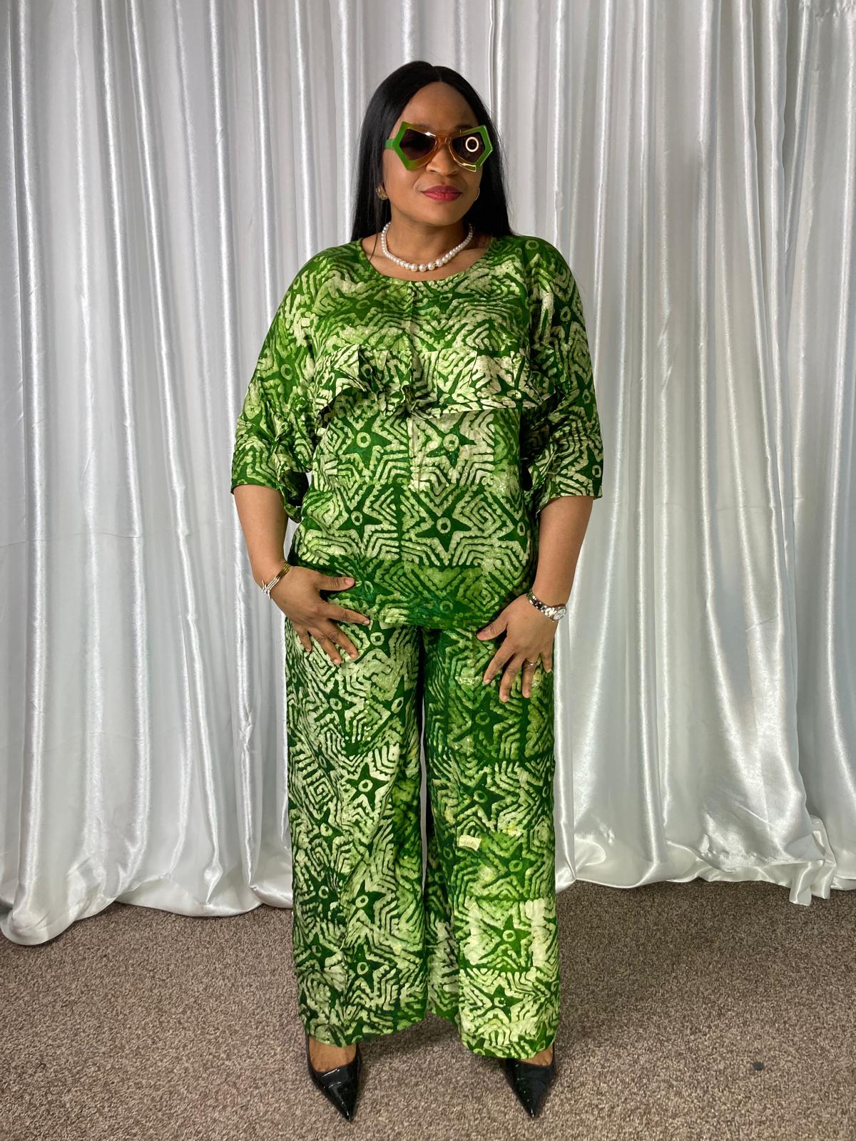 Two Piece Adire