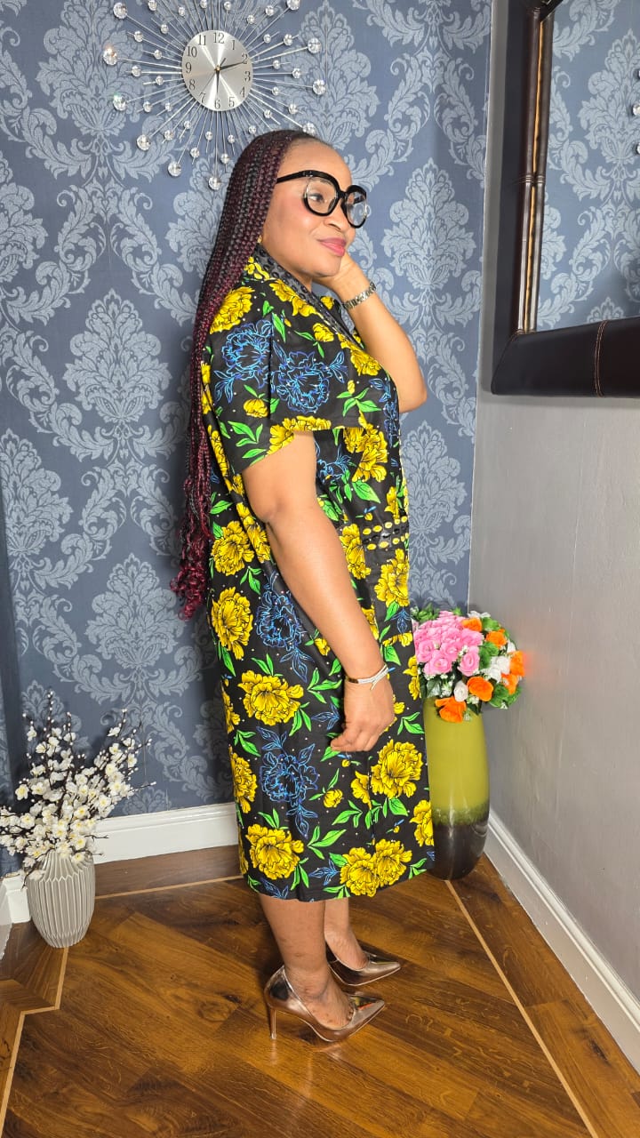 Ankara With Beads