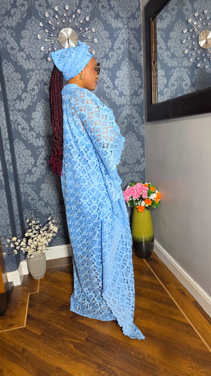 Long Lace Gown