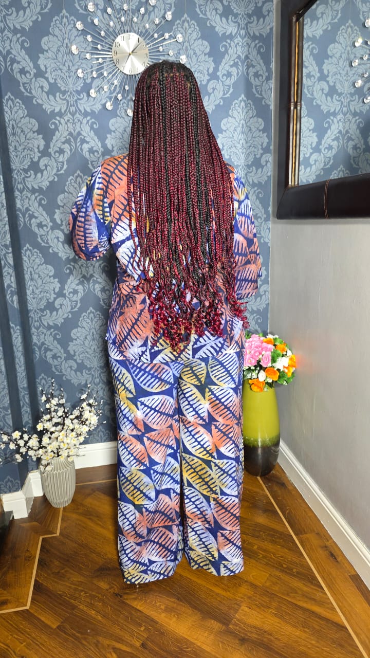 Two Piece Adire
