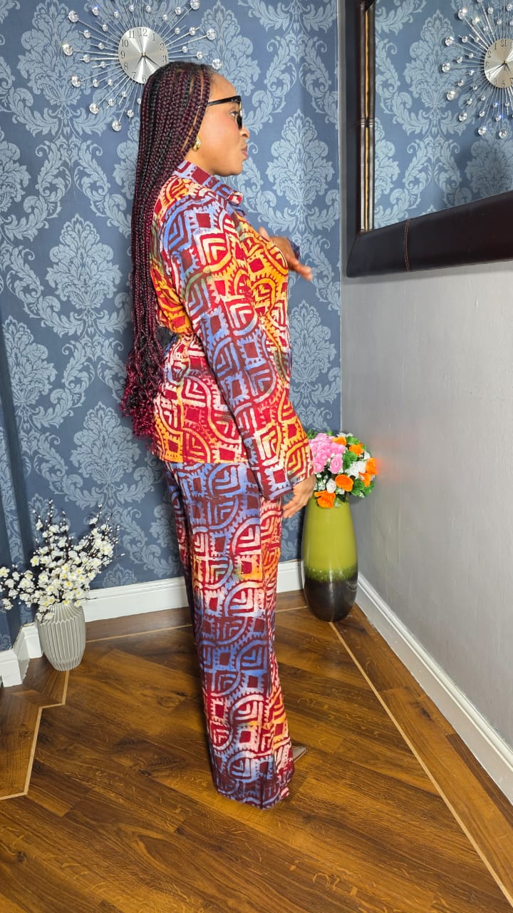 Two Piece Adire