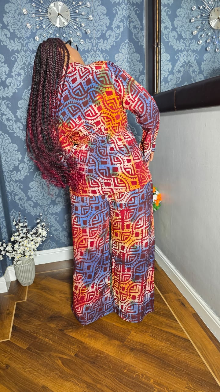 Two Piece Adire