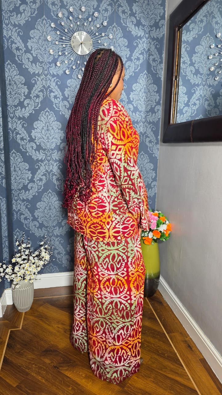 Two Piece Adire