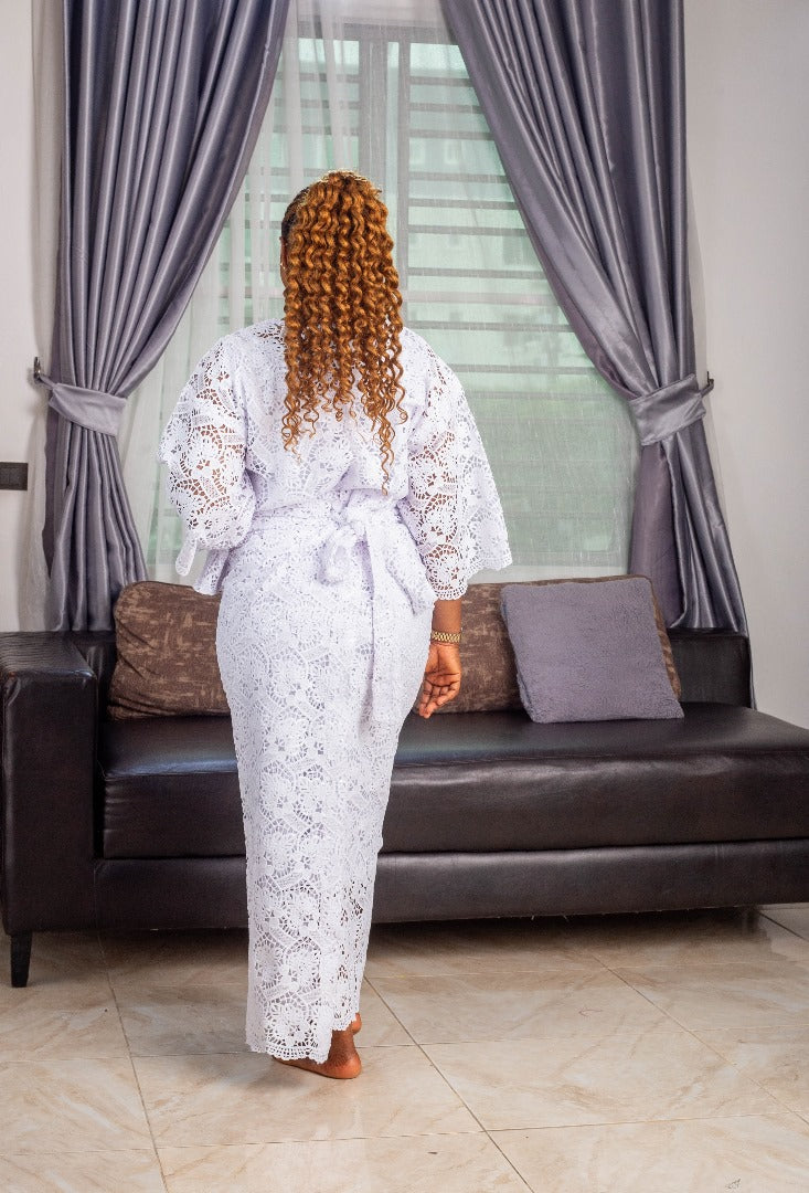 FLOWER V- NECK IRO AND BUBA LACE
