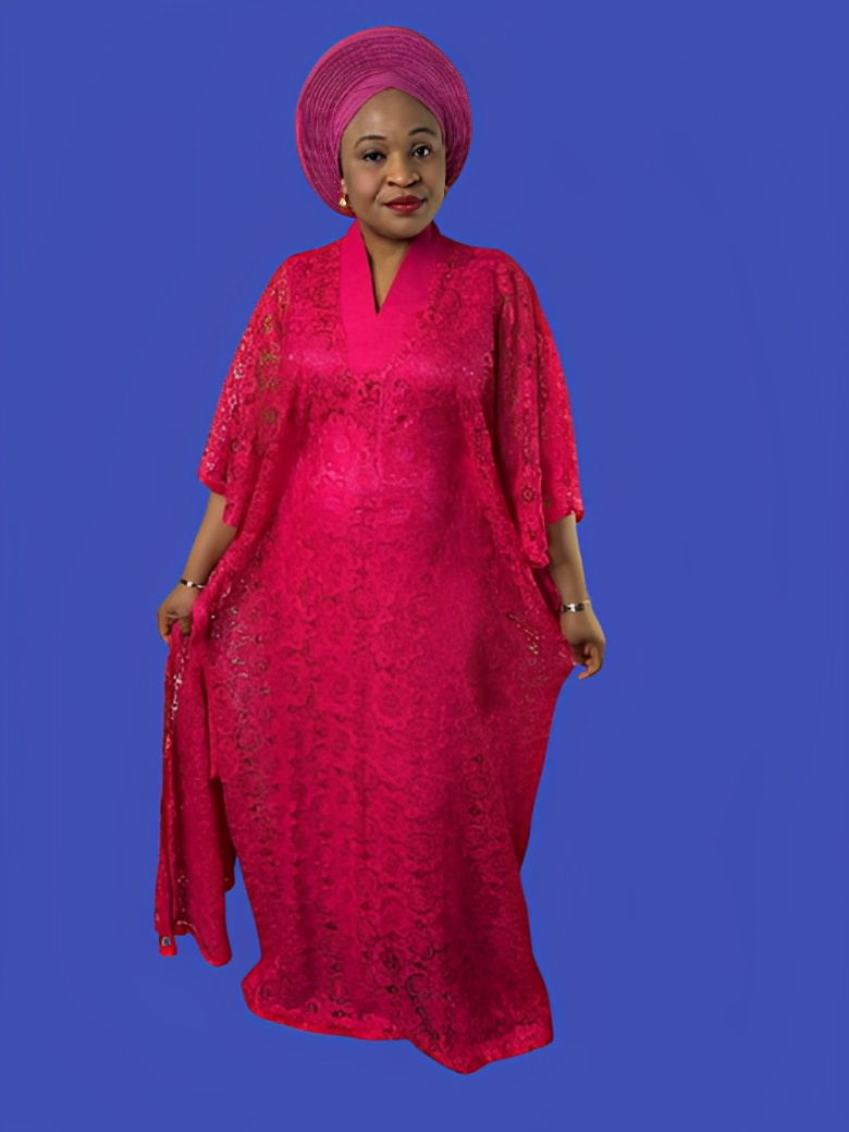 Long Lace Gown