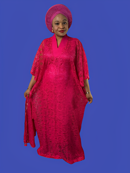 Long Lace Gown