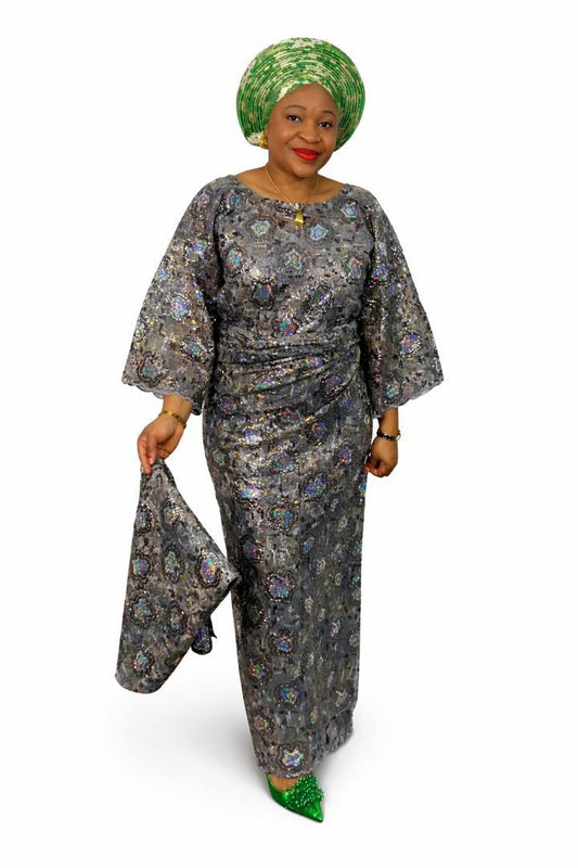 Round Neck Iro And Buba