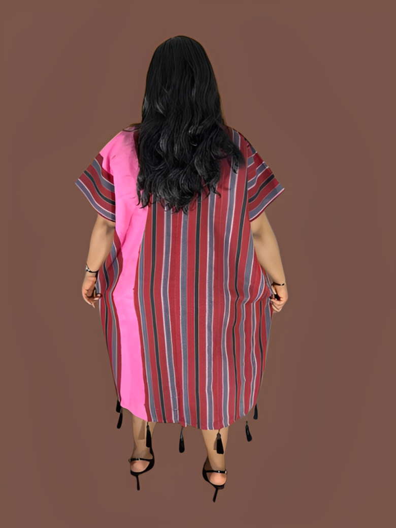 3 Quater Gown Aso Oke