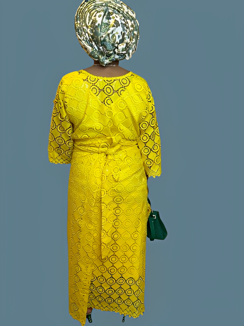 Round Neck Iro And Buba