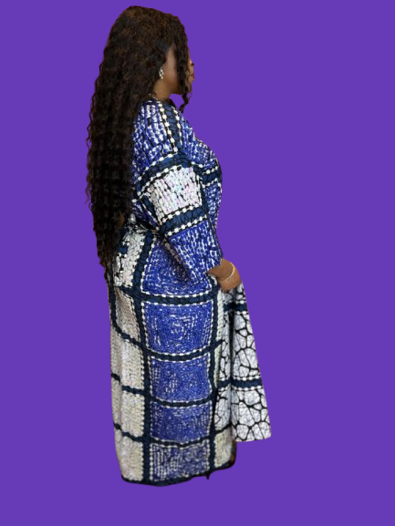 Beaded Ankara Iro And Buba
