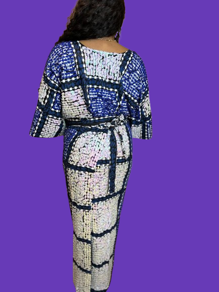 Beaded Ankara Iro And Buba