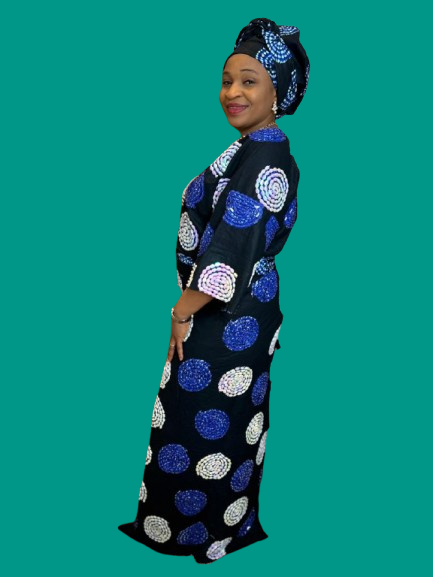 Beaded Ankara Iro And Buba