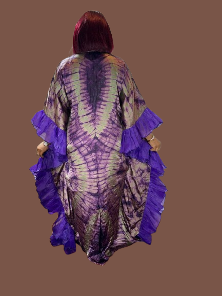 Adire Long Gown