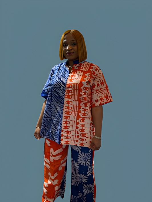 Adire Two Piece