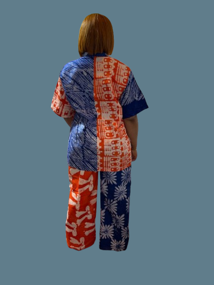 Adire Two Piece