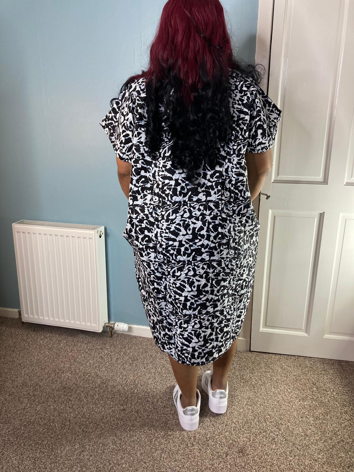 Ankara Long Gown With Aso Oke